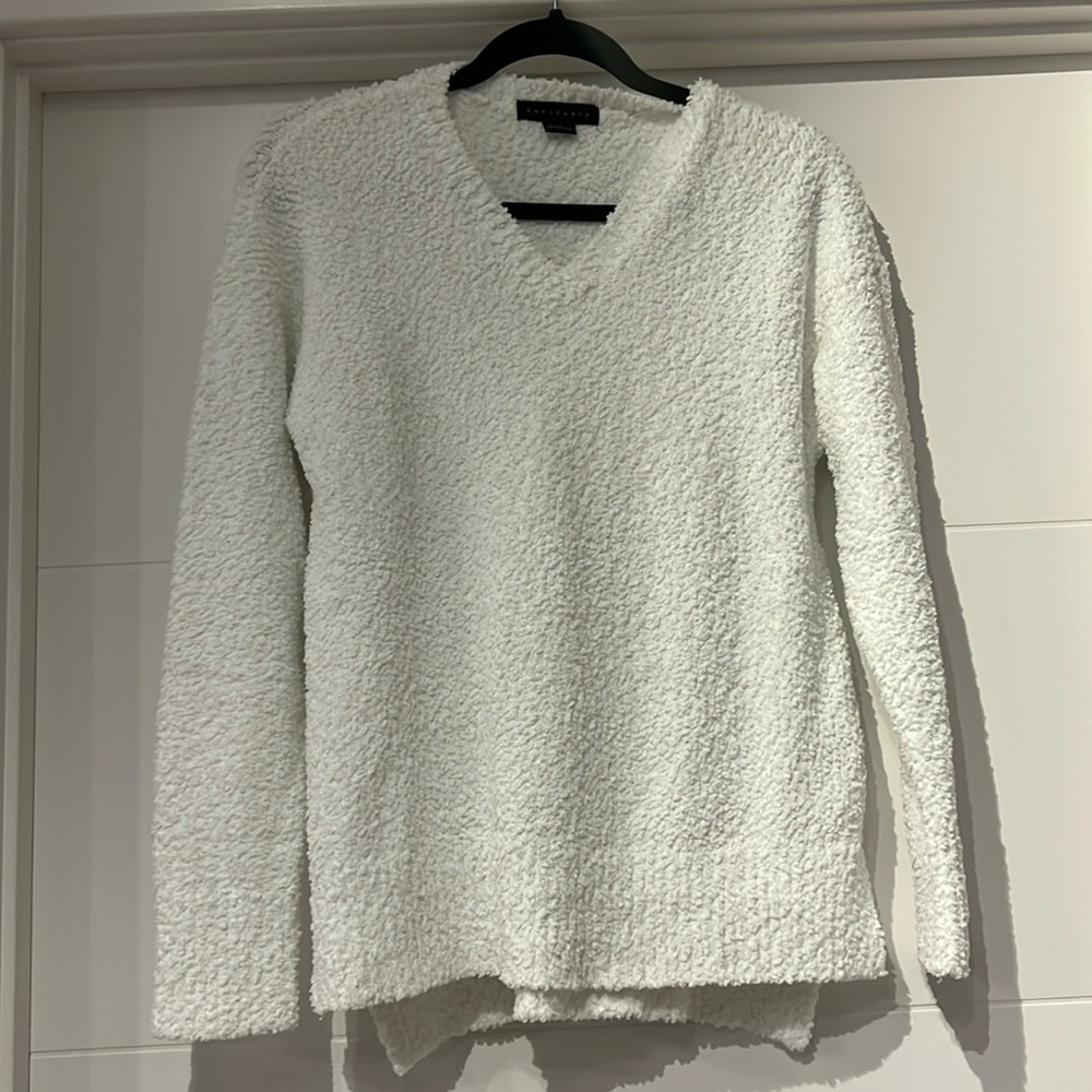 Sanctuary V neck boucle sweater size XS